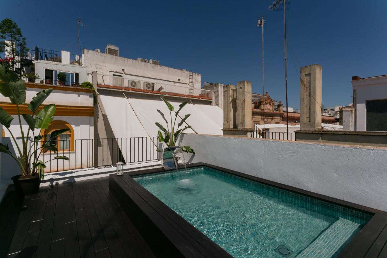 Lujoso Apartamento Con Piscina Compartida 2 Sevilla Bagian luar foto